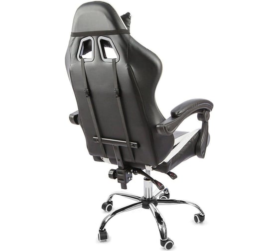 Вибромассажное кресло Calviano asti ultimato black/white/blue 2073009500039
