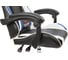 Вибромассажное кресло Calviano asti ultimato black/white/blue 2073009500039 3