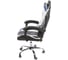 Вибромассажное кресло Calviano asti ultimato black/white/blue 2073009500039 5