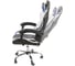 Вибромассажное кресло Calviano asti ultimato black/white/blue 2073009500039 6