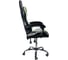 Вибромассажное кресло Calviano asti ultimato black/white/green 2073009500053 4