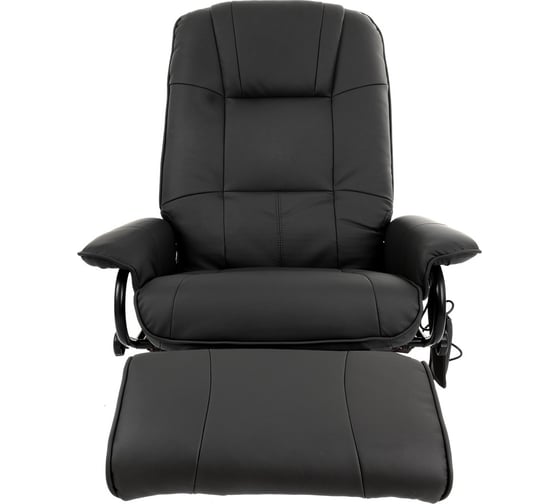 Вибромассажное кресло Calviano 2161 black с подъемным пуфом и подогревом 2073002161008