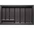 Лоток для столовых приборов NAVAKO trendy 900 anthracite 10339 3