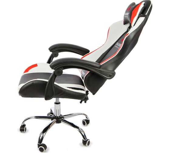 Вибромассажное кресло Calviano asti ultimato black/white/red 2073009500046