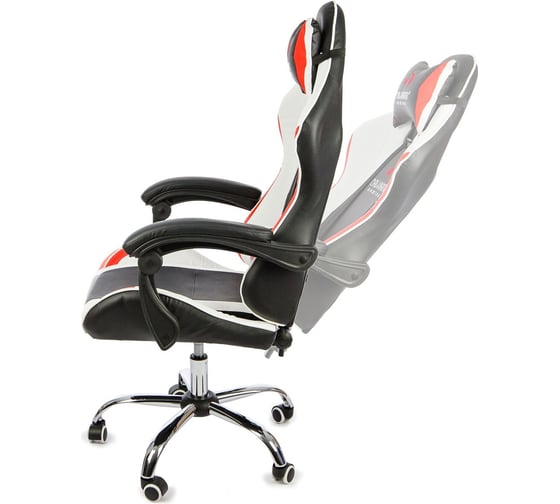 Вибромассажное кресло Calviano asti ultimato black/white/red 2073009500046