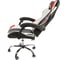 Вибромассажное кресло Calviano asti ultimato black/white/red 2073009500046 3