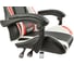 Вибромассажное кресло Calviano asti ultimato black/white/red 2073009500046 5