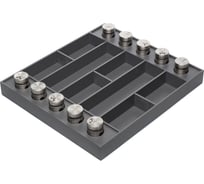 Лоток для столовых приборов NAVAKO epos lux 600 lb dark grey 10299