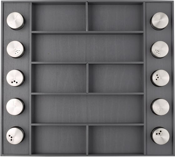 Лоток для столовых приборов NAVAKO epos lux 600 lb dark grey 10299