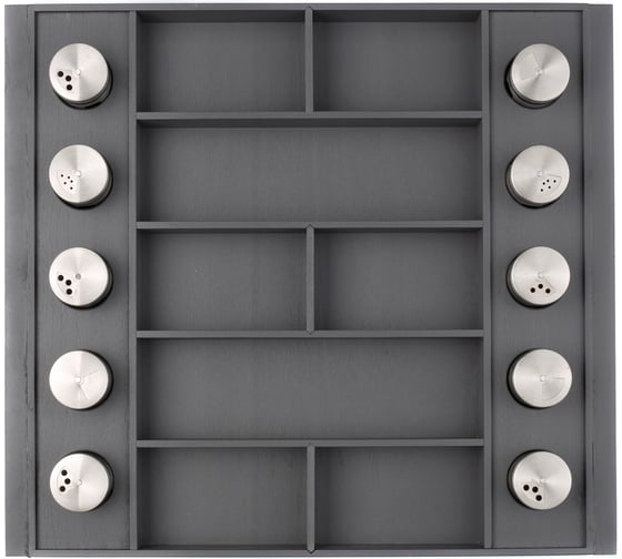 Лоток для столовых приборов NAVAKO epos lux 600 tb dark grey 10279