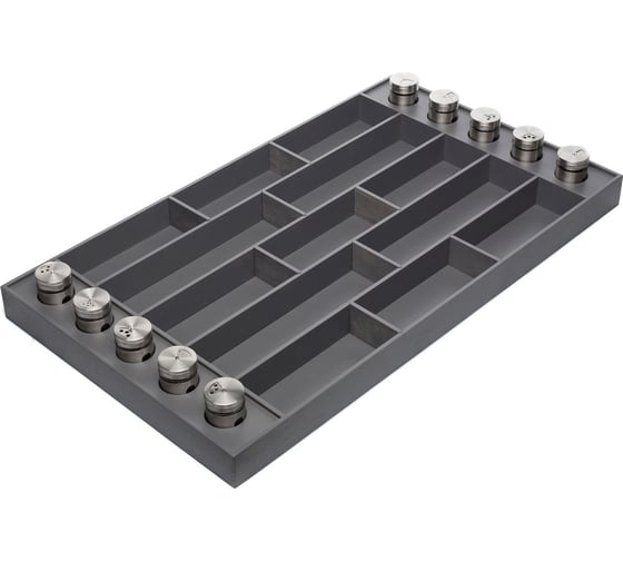 Лоток для столовых приборов NAVAKO epos lux 900 lb dark grey 10300
