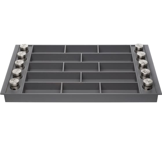 Лоток для столовых приборов NAVAKO epos lux 900 tb dark grey 10280