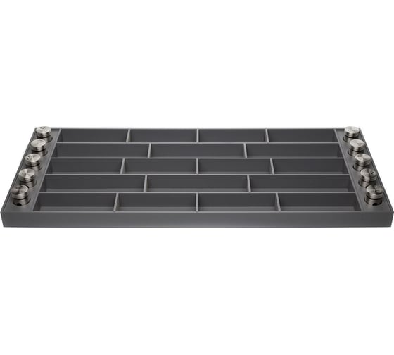 Лоток для столовых приборов NAVAKO epos lux 1200 lb dark grey 10301