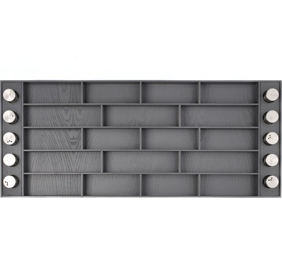 Лоток для столовых приборов NAVAKO epos lux 1200 lb dark grey 10301