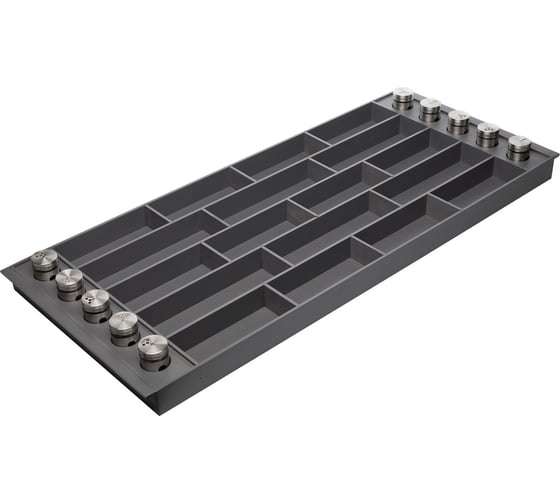 Лоток для столовых приборов NAVAKO epos lux 1200 tb dark grey 10281 1