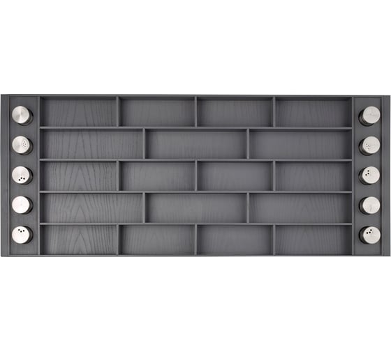 Лоток для столовых приборов NAVAKO epos lux 1200 tb dark grey 10281