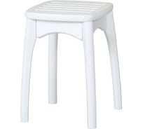 Табурет Мебелик Массив-решетка снег 8442