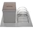 Система сортировки NAVAKO omega duet 450/16 metallic grey 10187 1