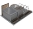 Система сортировки NAVAKO omega duet 800/24/3 metallic grey 10116 3