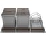 Система сортировки NAVAKO omega duet 800/31/3 metallic grey 10115 1