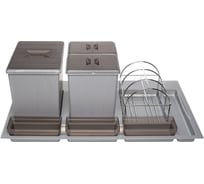 Система сортировки NAVAKO omega duet 900/31/3 metallic grey 10311