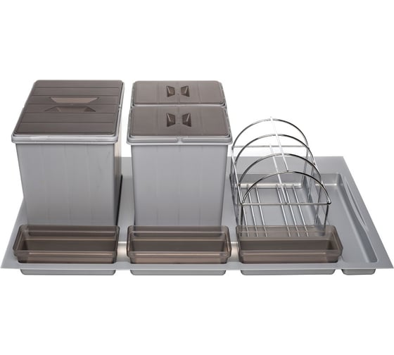 Система сортировки NAVAKO omega duet 900/31/3 metallic grey 10311