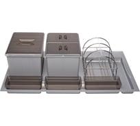 Система сортировки NAVAKO omega duet 900/24/3 metallic grey 10312