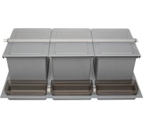 Система сортировки NAVAKO omega top 800/36/4 metallic grey 10124