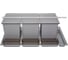 Система сортировки NAVAKO omega top 900/47/4 metallic grey 10289 1