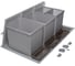 Система сортировки NAVAKO omega top 900/47/4 metallic grey 10289 3