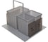 Система сортировки NAVAKO omega 450/31/3 metallic grey 10183 2