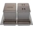 Система сортировки NAVAKO omega 600/24/3 metallic grey 10310 1