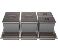 Система сортировки NAVAKO omega 800/36/4 metallic grey 10112