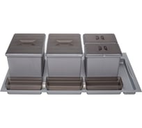 Система сортировки NAVAKO omega 900/36/4 metallic grey 10265