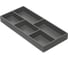 Лоток для столовых приборов NAVAKO epos 300 lb dark grey 10291 1