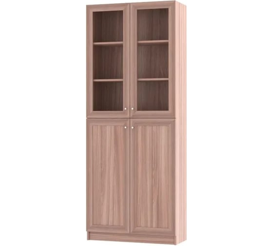 Книжный шкаф ADETA IKEA Билли 334 ash shimo dark 8390534 1