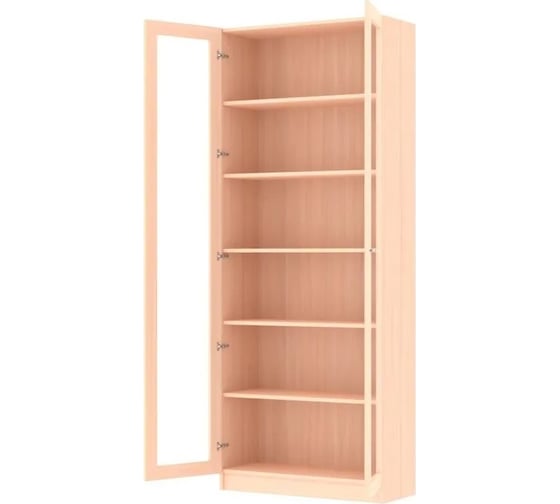 Книжный шкаф ADETA IKEA Билли 336 oak milkey 6852187