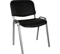 Стул Helmi hl-f01 изо каркас хром, обивка кожзам, черный 330630