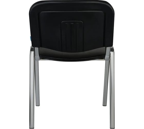 Стул Helmi hl-f01 изо каркас хром, обивка кожзам, черный 330630