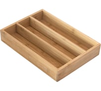 Лоток для столовых приборов ZDK Homium Wood, 3 секции cutlerytray1