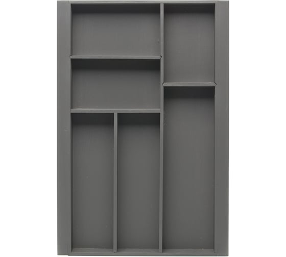 Лоток для столовых приборов NAVAKO epos 400 tb dark grey 10273