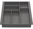 Лоток для столовых приборов NAVAKO epos 450 tb dark grey 10274 2
