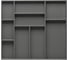 Лоток для столовых приборов NAVAKO epos 600 lb dark grey 10296 3