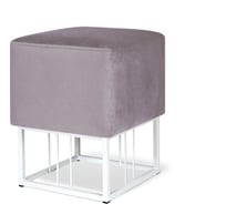 Банкетка Sheffilton SHT-B9 сиреневая орхидея/белый муар Б-10 Б-10 1