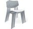 Стул Sheffilton SHT-S110-P серый/серый 1 шт СТ-326 СТ-326 2 10