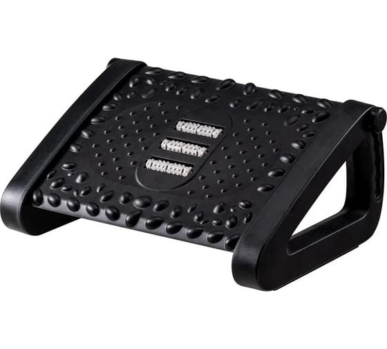 Подставка для ног ZDK Homium Proffi цвет черный, регулируемая высота footrest02