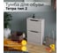 Тумба для обуви ТриЯ Тетра тип 2, ясень шимо 167936 1