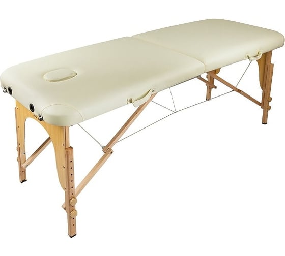 Массажный стол Atlas Sport складной 2-с 70 см деревянный без аксессуаров, бежевый 2071000027142 1