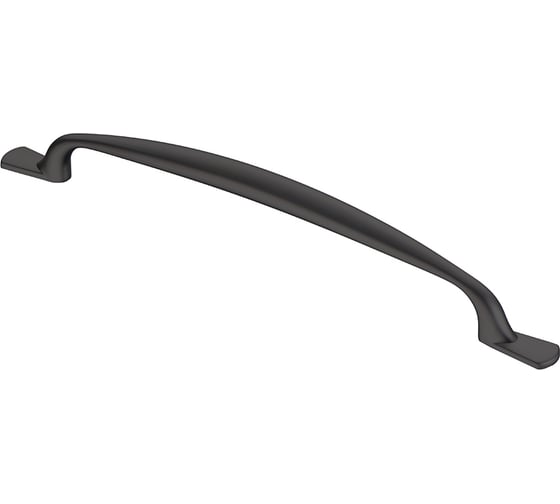 Ручка-скоба Kerron 128 мм, матовый черный S-2490-128 BL 1