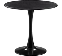 Деревянный стол Woodville Тулип 90x73 см, мрамор черный 530835